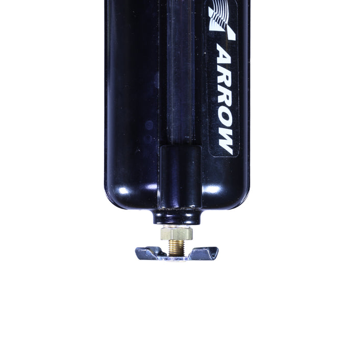 1/2" Modular Filter Regulator Lubricator – 40 Micron Filter, OSHA Lockout Slide Valve, Metal Bowls, Manual Drain, 200 PSI Max