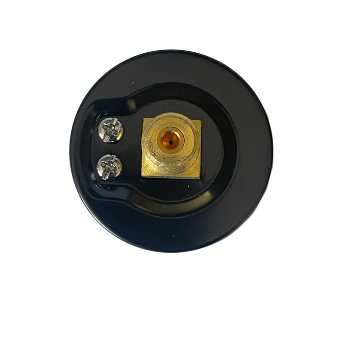 1/4" NPT Center Back Mount Pressure Gauge – 0–300 PSI, 2" Face, For Compressed Air Regulators and Systems