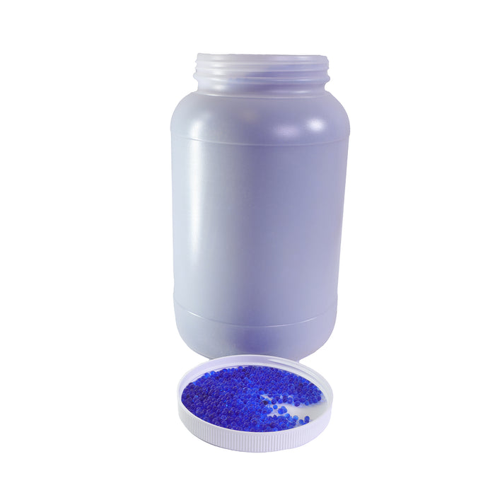 1 Gallon Replacement Desiccant Beads, Color-Indicating Silica Gel, Reusable, Lowers Dew Point to -40°F