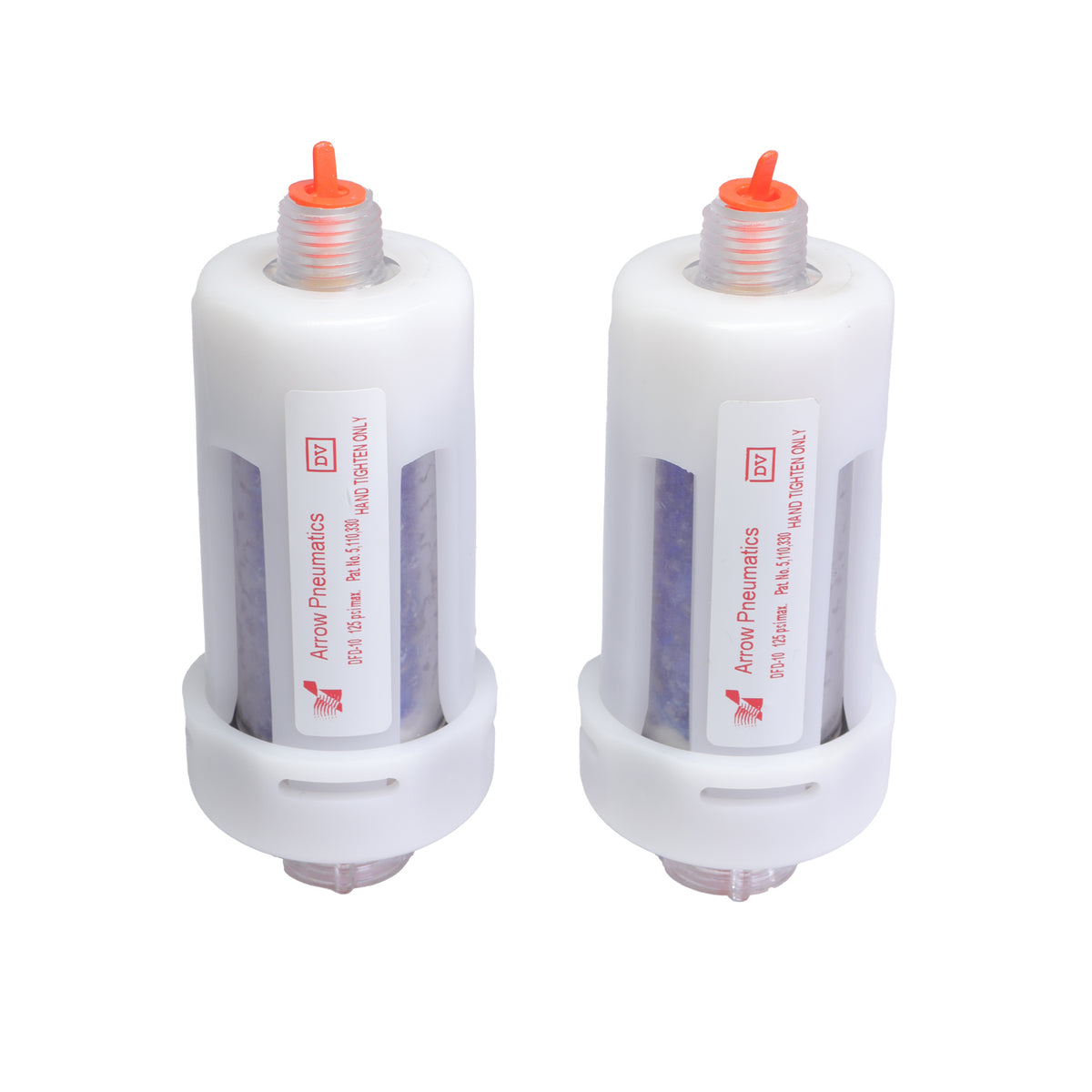 Mini In-Line Disposable Desiccant Dryer | Arrow Pneumatics DFD-10
